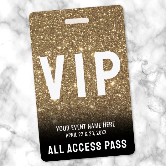 Zugriff auf Black Gold VIP Ausweis