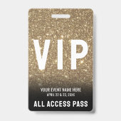 Zugriff auf Black Gold VIP Ausweis (Rückseite)