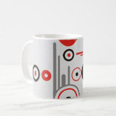 Zugriff | Grauer Spritzer Kaffeetasse (Vorderseite Links)