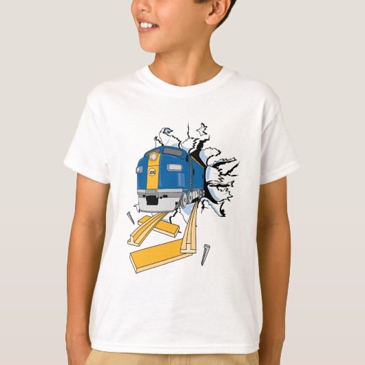 Zugrippe T-Shirt (Vorderseite)