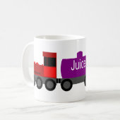 Zugrot Kaffeetasse (Vorderseite Links)