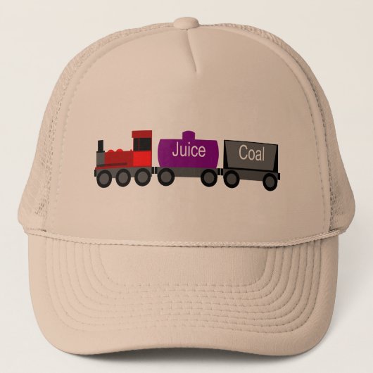 Zugrot Truckerkappe (Vorderseite)
