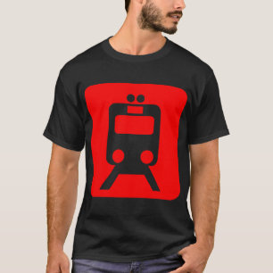 Zugschild - Rot T-Shirt