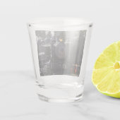 Zugschuss Schnapsglas (Rückseite)