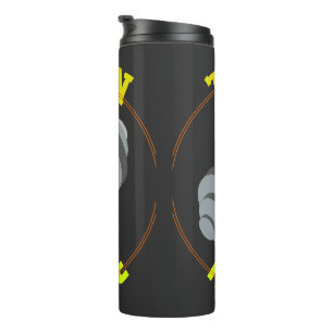Zugseide Gym und Fitness Tumbler Thermosbecher