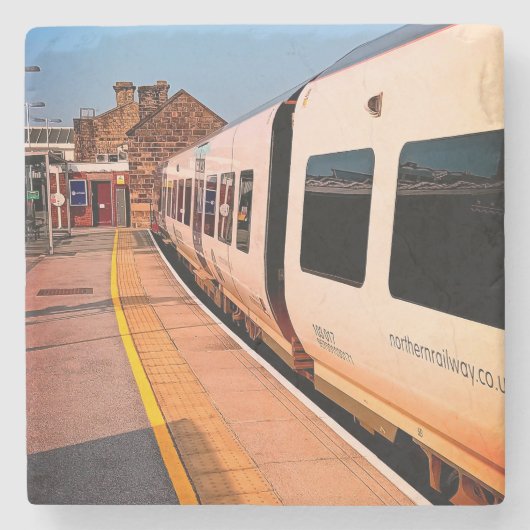 Zugseite Steinuntersetzer (Vorderseite)