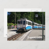Zugspitzbahn Postkarte (Vorne/Hinten)