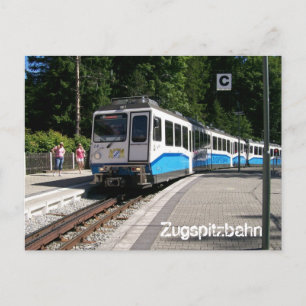 Zugspitzbahn Postkarte