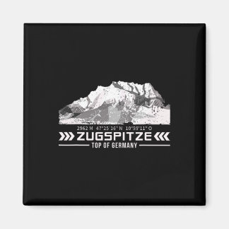 Zugspitze Alpen Wetterstein Gebirge Wandern Klette Magnet