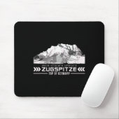 Zugspitze Alps Wetterstein Mountains Hiking Climbi Mousepad (Mit Mouse)