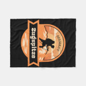 Zugspitze Climbing Germany Alps Mountains Tyrol Hi Fleecedecke (Vorderseite (Horizontal))