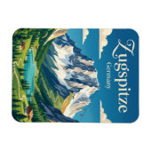 Zugspitze Deutschland Magnet (Horizontal)