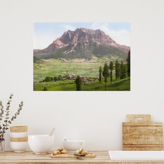 Zugspitze Poster (Küche)
