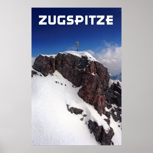 Zugspitze Poster (Vorne)
