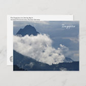 Zugspitze Postkarte (Vorne/Hinten)