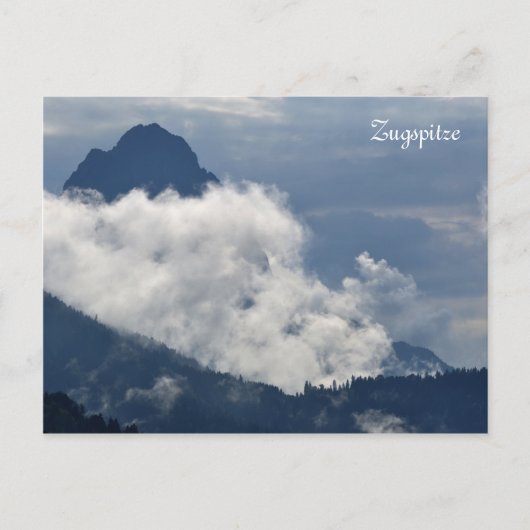 Zugspitze Postkarte (Vorderseite)