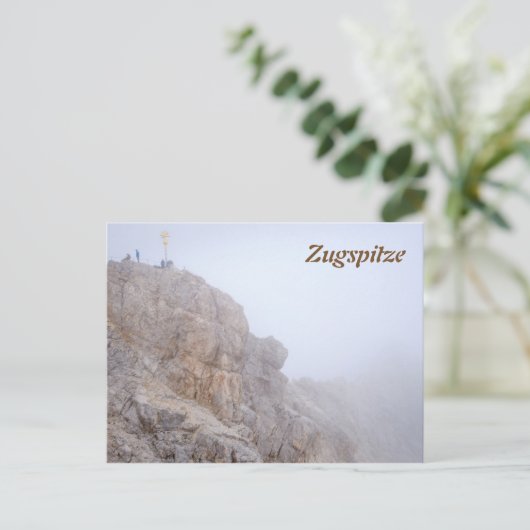 Zugspitze Postkarte (Stehend Vorderseite)