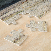 Zugstation mit alten Barren Puzzle (Seite)