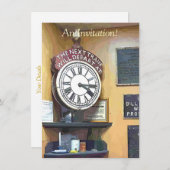 ZUGSTATIONEN EINLADUNG (Vorne/Hinten)