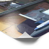 ZUGSTATIONEN FOTODRUCK (Ecke)