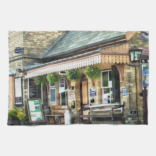 ZUGSTATIONEN GESCHIRRTUCH (Horizontal)