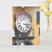 ZUGSTATIONEN KARTE (Gelbe Blume)