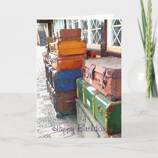 ZUGSTATIONEN KARTE (Vorderseite)