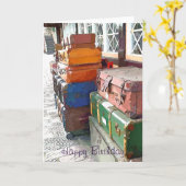 ZUGSTATIONEN KARTE (Gelbe Blume)