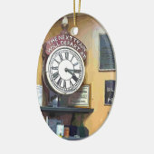 ZUGSTATIONEN KERAMIK ORNAMENT (Links)