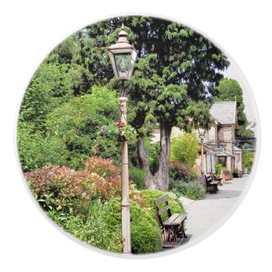 ZUGSTATIONEN KERAMIKKNAUF (Vorderseite)