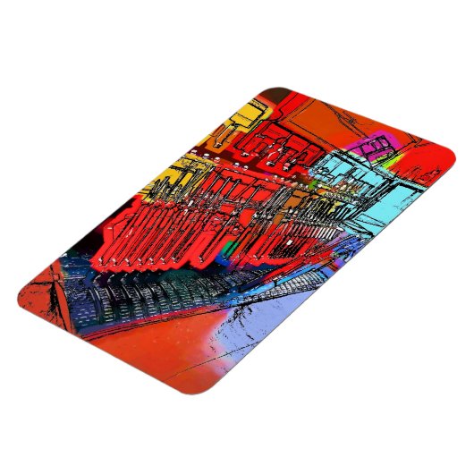 ZUGSTATIONEN MAGNET (Linke Seite)