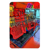 ZUGSTATIONEN MAGNET (Vertikal)