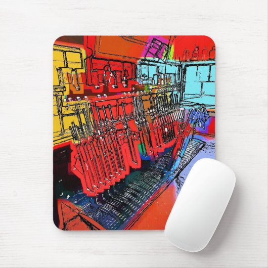 ZUGSTATIONEN MOUSEPAD (Mit Mouse)