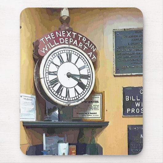 ZUGSTATIONEN MOUSEPAD (Vorne)