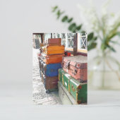 ZUGSTATIONEN POSTKARTE (Stehend Vorderseite)