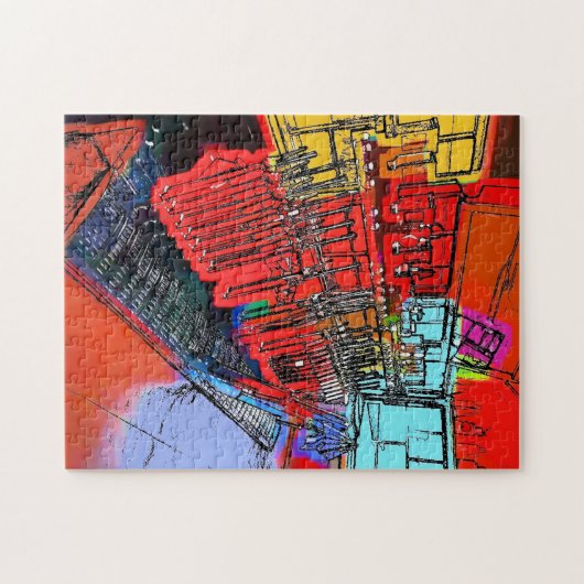 ZUGSTATIONEN PUZZLE (Horizontal)