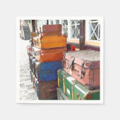 ZUGSTATIONEN SERVIETTE (Vorderseite)