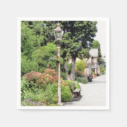 ZUGSTATIONEN SERVIETTE (Vorderseite)