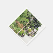 ZUGSTATIONEN SERVIETTE (Ecke)