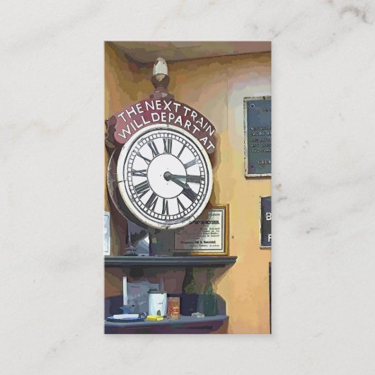 ZUGSTATIONEN VISITENKARTE (Vorderseite)