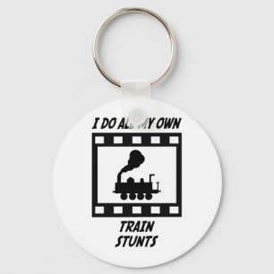 Zugstunts Schlüsselanhänger