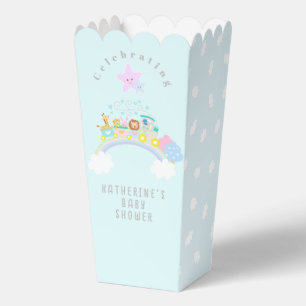 Zugtiere Baby Pastel Blue Geschenkschachtel