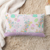 Zugtiere rosa Kissen (Decke)