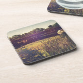 Zugtrassen auf dem Fluss Getränkeuntersetzer (Linke Seite)