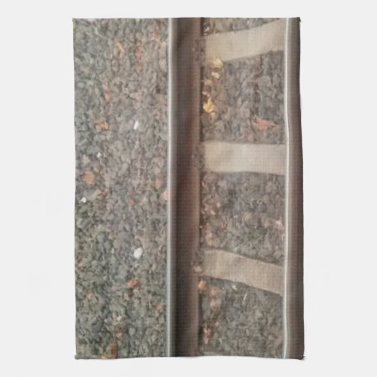 Zugtrassen, Bahn Geschirrtuch (Vertikal)