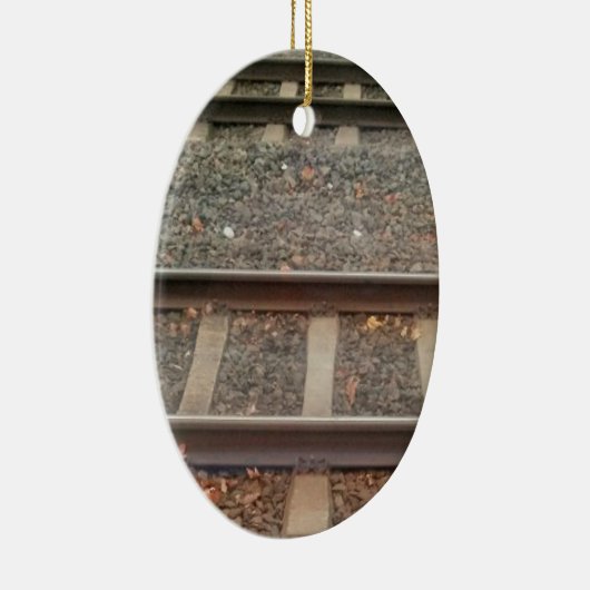 Zugtrassen, Bahn Keramik Ornament (Rechts)