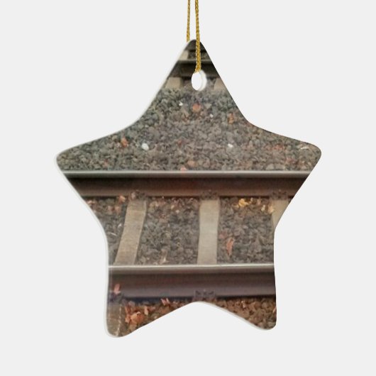 Zugtrassen, Bahn Keramik Ornament (Rechts)