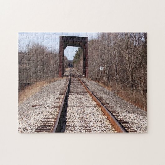 Zugtrassen Puzzle (Horizontal)