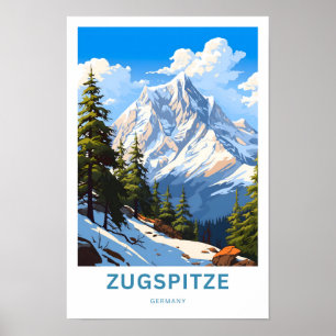 Zugtrotz Germany Travel Print Poster