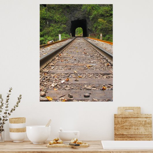 Zugtunnel Poster (Küche)